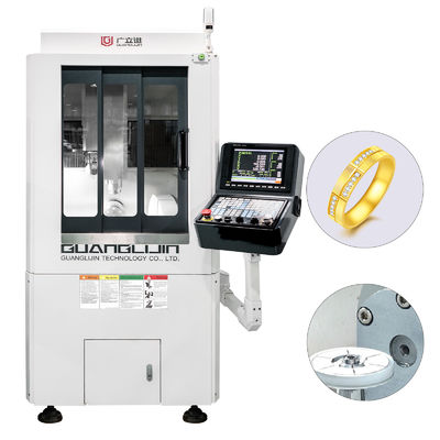 7 محور ماشین فرز ماشین نقاش نقره Cnc